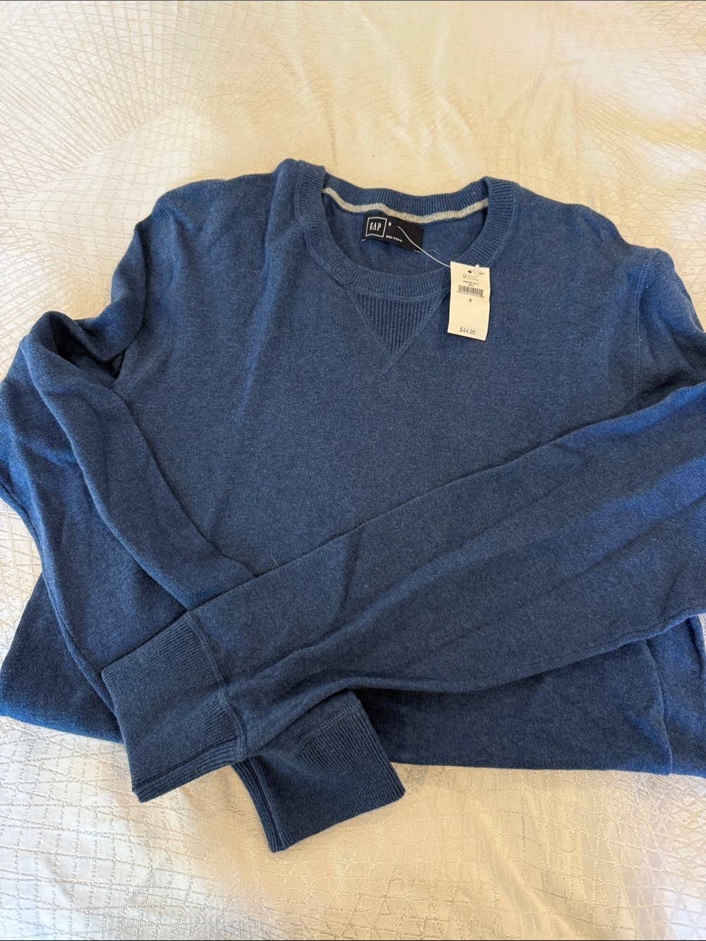 GAP Men's Crewneck Sweater - Blue